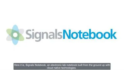 Watch PerkinElmer Signals ™ Notebook Overview Video on YouTube.